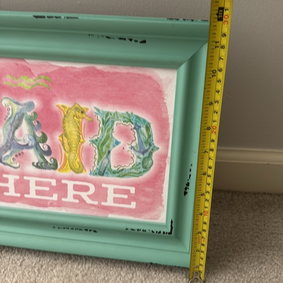 Girls room mermaid and unicorn signs - Picture 5 of 10